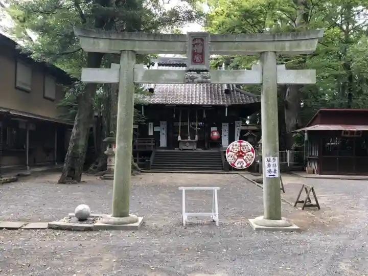 小芝八幡宮の鳥居