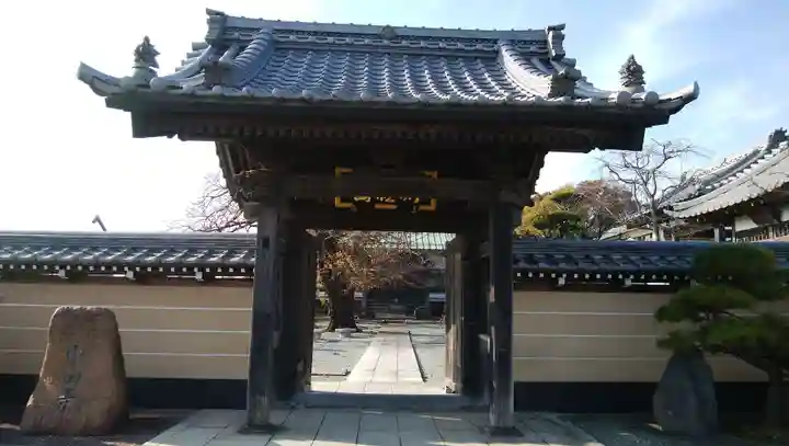 中田寺の山門・神門