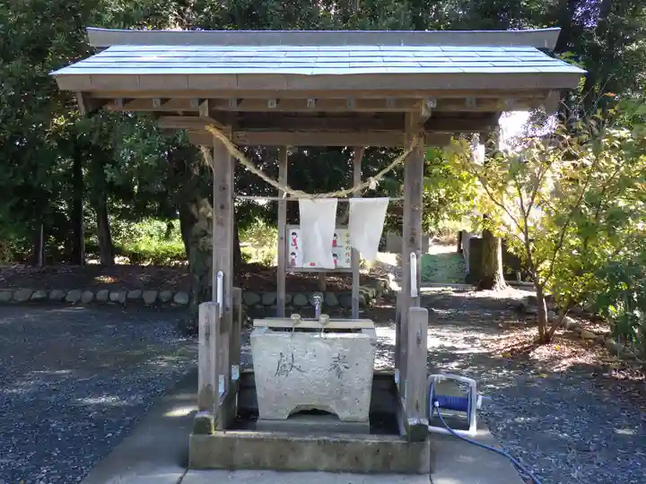 許禰神社の手水舎