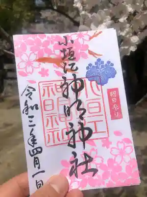 4月月替わり御朱印「桜」