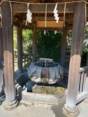 五條天神社の手水舎