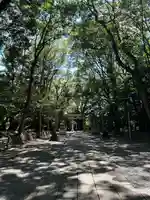 谷保天満宮の景色