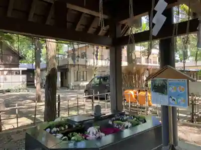 新琴似神社の手水舎