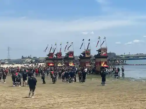 神前神社のお祭り