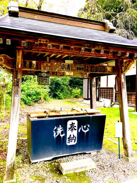清滝寺の手水舎