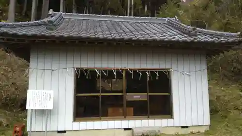 白羽神社の本殿・本堂