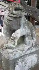 櫻田山神社の狛犬