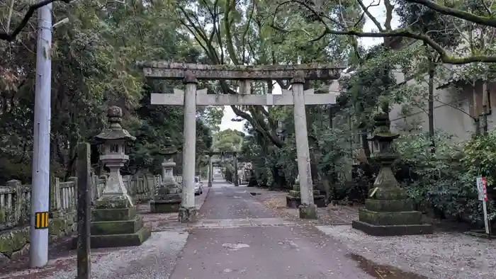 潮江天満宮の鳥居