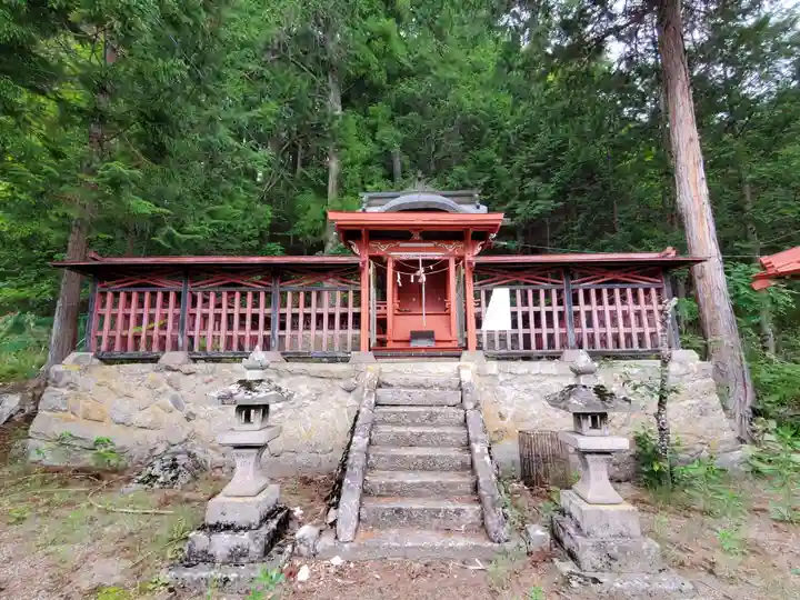 黒戸奈神社の本殿・本堂