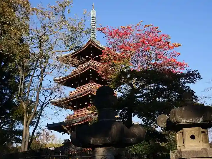 上野東照宮の塔