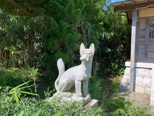 西町神社の狛犬