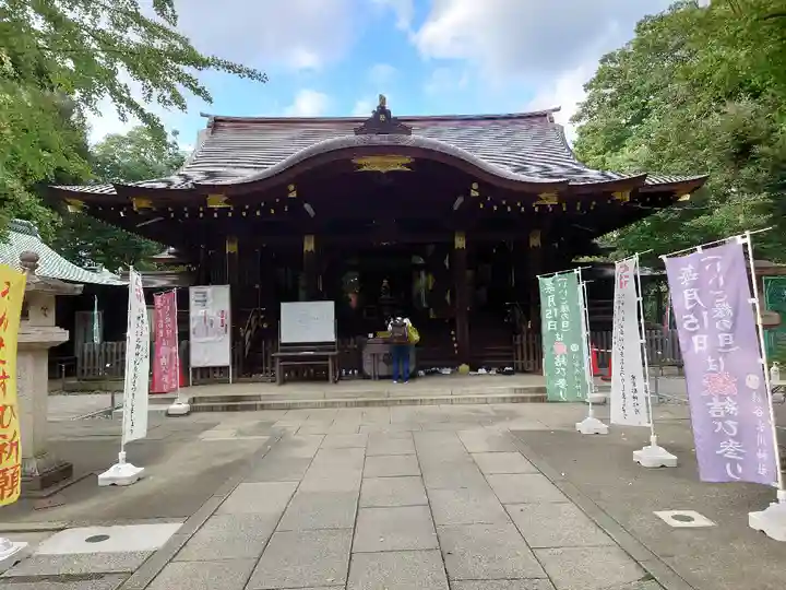 渋谷氷川神社の本殿・本堂