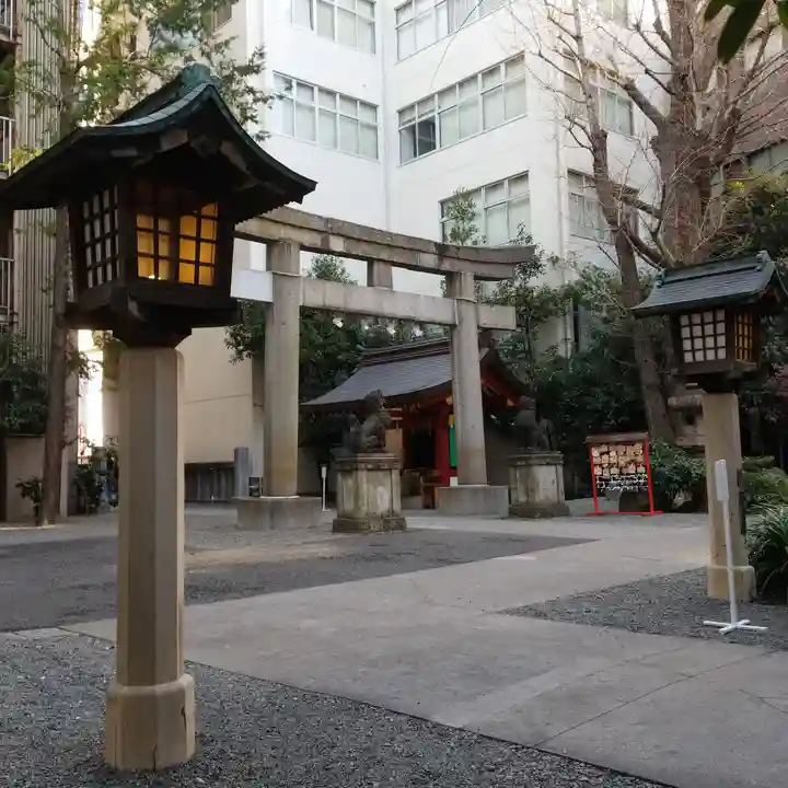 日本橋日枝神社の鳥居