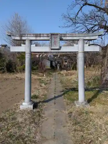 大行院神明殿の鳥居