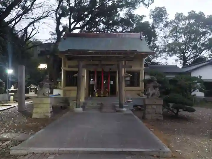 刺田比古神社の本殿・本堂