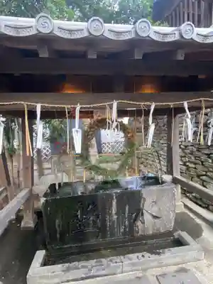 福島八幡宮の手水舎