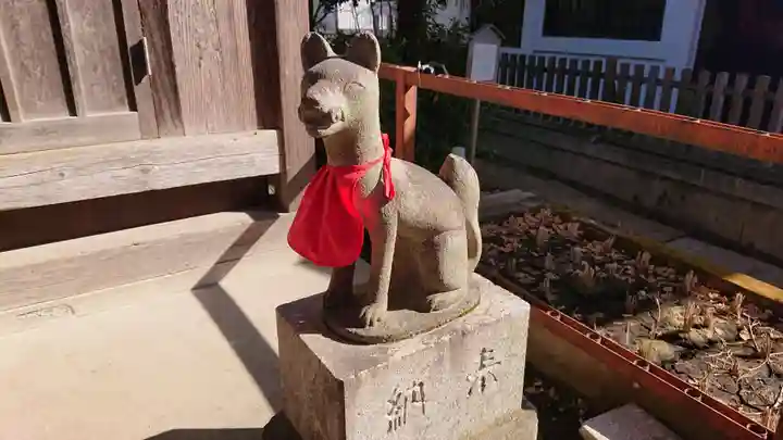 下神明天祖神社の狛犬