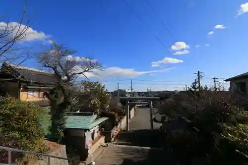 四倉諏訪神社の景色