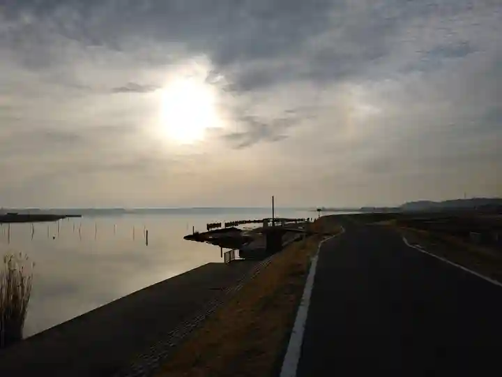 川岸水神ノ宮の景色