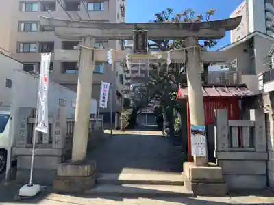 秋葉神社の鳥居