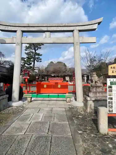 車折神社の鳥居