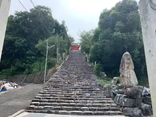 伊佐爾波神社の景色