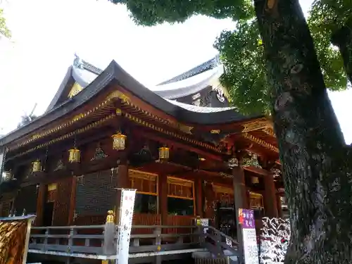 湯島天満宮の本殿・本堂