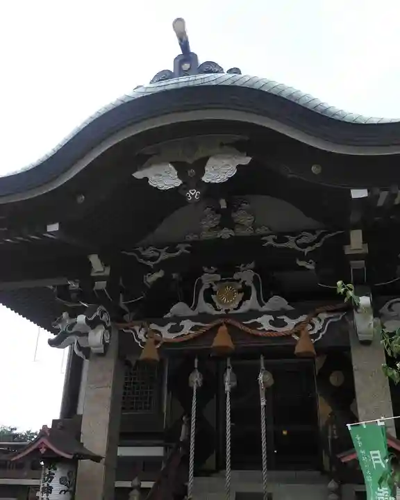 諏訪神社の本殿・本堂