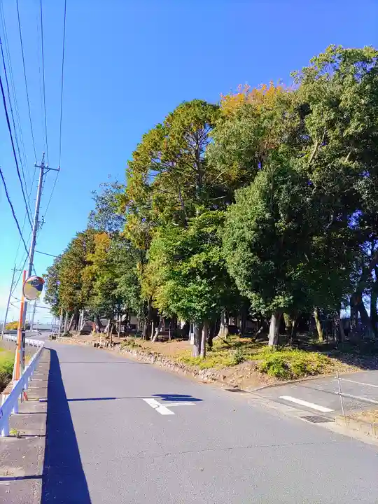 白山社(羽黒南郷)の自然