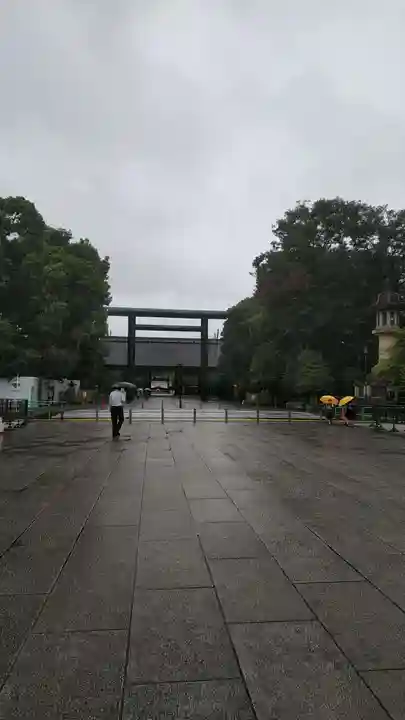 靖國神社の景色