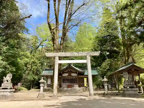 足助神社の鳥居