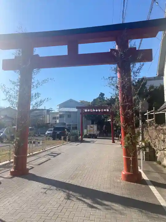 森戸大明神(森戸神社)の鳥居