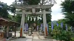 諏訪神社の鳥居