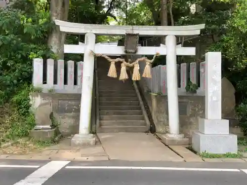 柴崎神社の鳥居