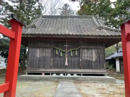 稲荷神社の本殿