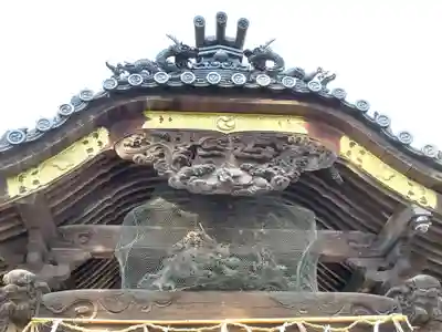 魚吹八幡神社の芸術
