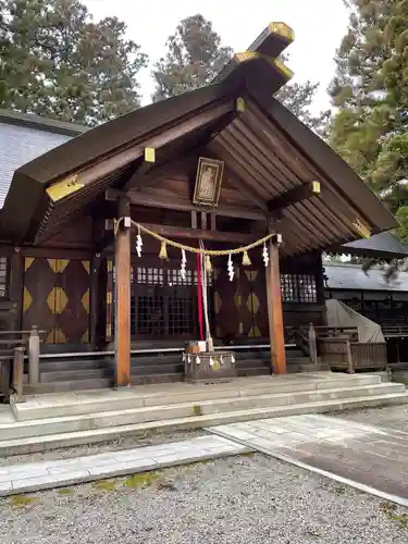 飛騨総社の本殿・本堂