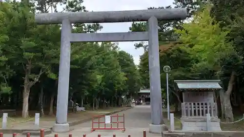 鶴谷八幡宮の鳥居