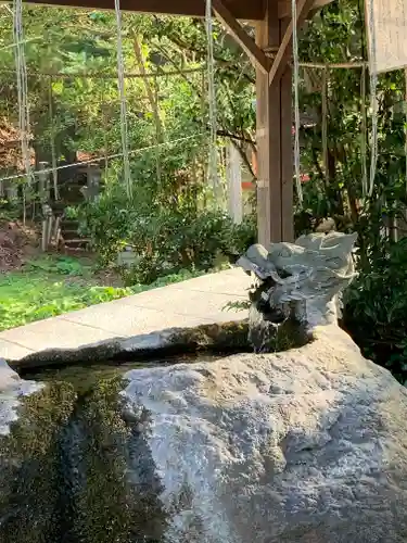 塩原八幡宮の手水舎