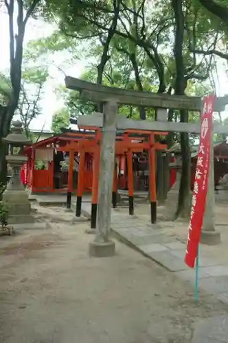 難波大社　生國魂神社の鳥居