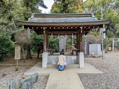 姉埼神社の手水舎