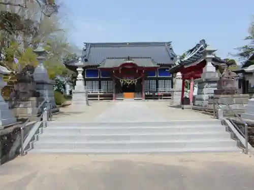 白子神社の本殿