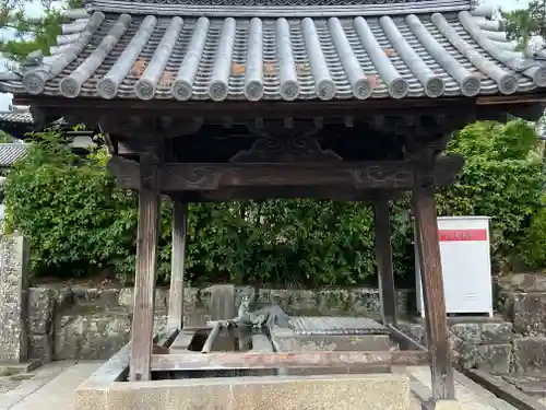 法隆寺の手水舎
