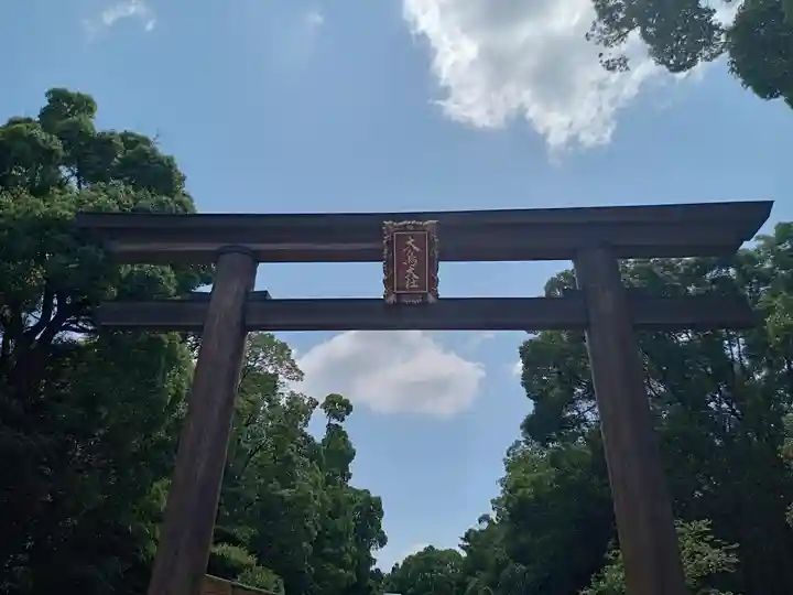 和泉國一之宮 大鳥大社の鳥居