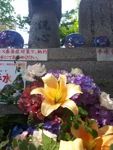 手稲神社の手水舎