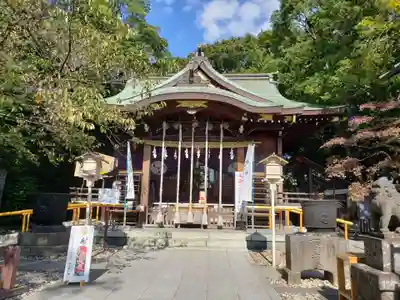 鎮守氷川神社の本殿・本堂