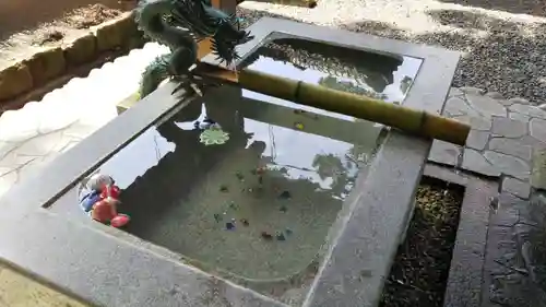 事任八幡宮の手水舎