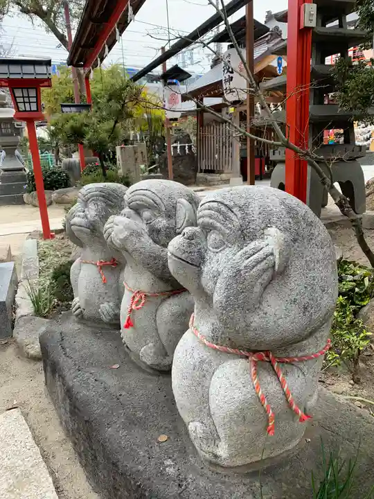 尼崎えびす神社の狛犬