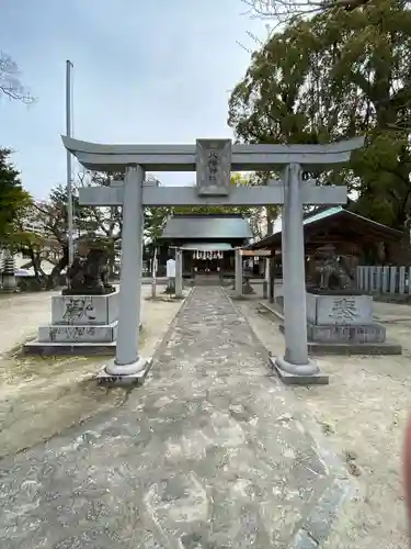 田島八幡神社の鳥居