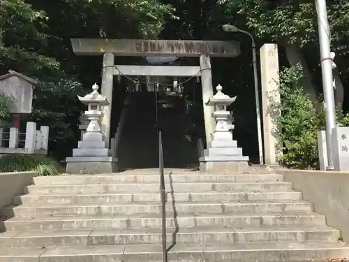 八事神社の鳥居